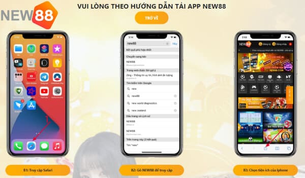 Hướng dẫn đăng ký New88 chi tiết nhất 2023 | New88.us 3 Hướng dẫn chi tiết cách đăng ký NEW88